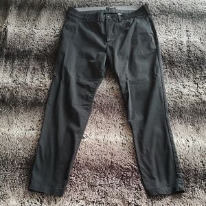 Express Black Stretch Chinos